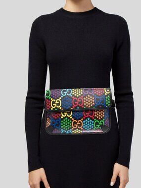 GUCCI Psychedelic GG Supreme Canvas Belt Bag Multicolor 598113